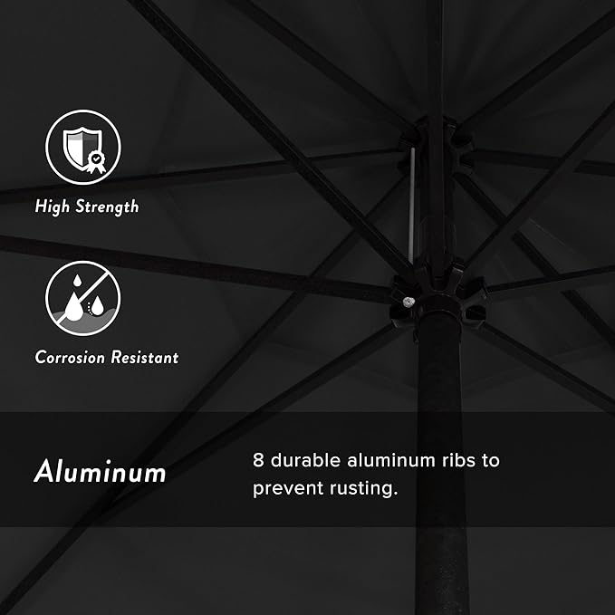 California Umbrella 9' Rd Aluminum Patio Umbrella