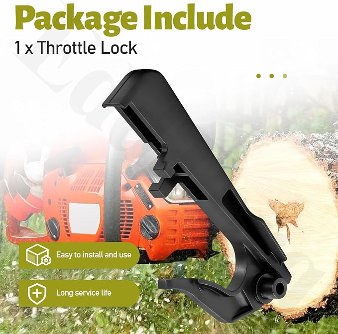 502440201 Throttle Lock Compatible with Husqvarna 455/460/461/465/455E Chainsaws