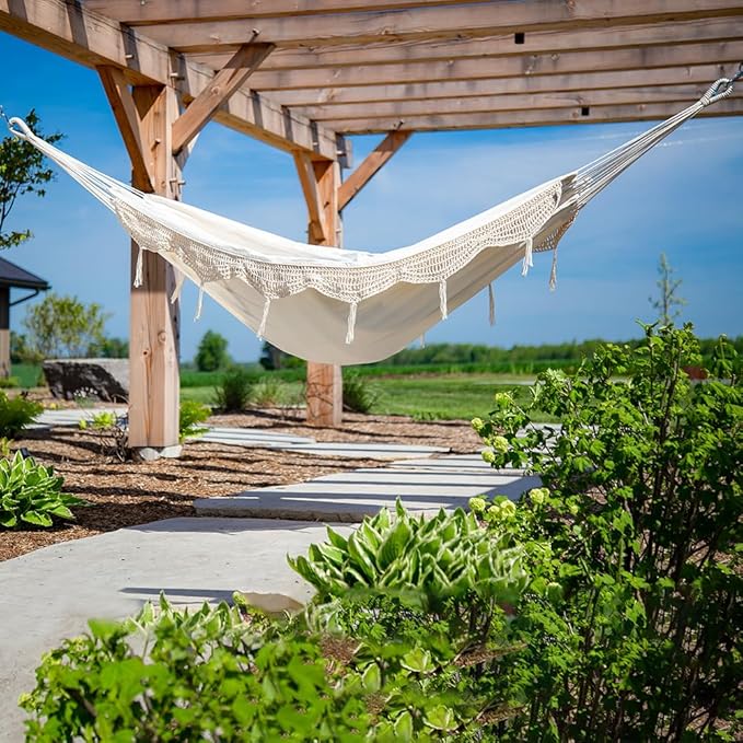 Vivere BRAZ200 Brazilian Style Double Hammock