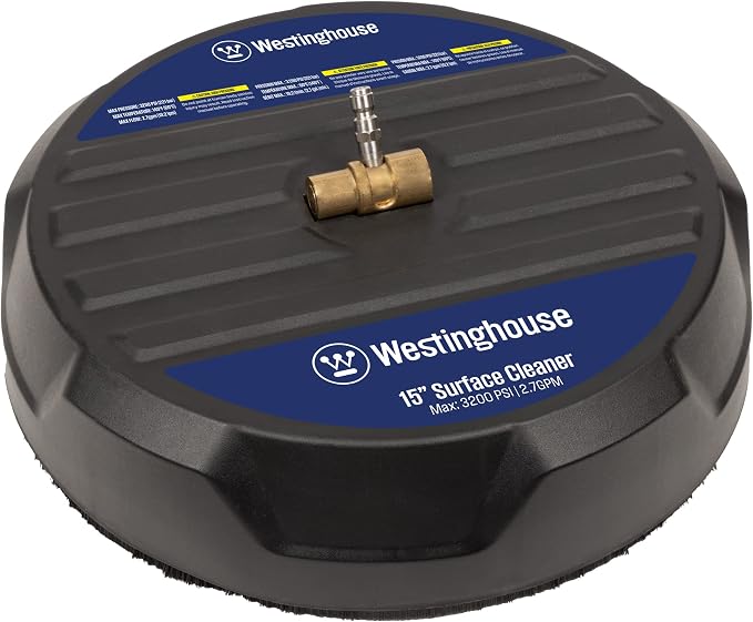 Westinghouse WPX2700e Electric Pressure Washer, 2700 PSI and 1.76 Max GPM & Universal 15” Pressure Washer Surface Cleaner Attachment