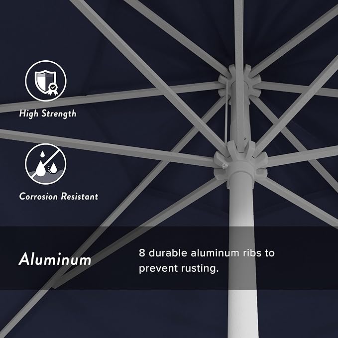 California Umbrella 9' Rd Aluminum Patio Umbrella