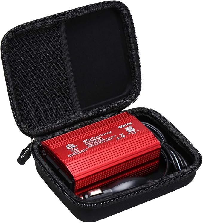 Aproca Hard Protective Travel Case Bag for BESTEK 300W/Foval 150W Power Inverter Car Inverter