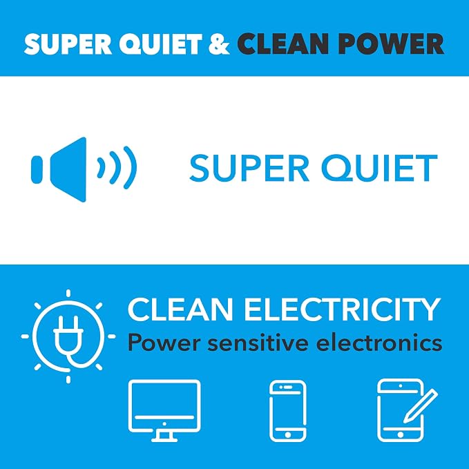 Pulsar PGD95BISCO Super Quiet Dual Fuel 9500W Home Use Backup Portable Inverter Generator With Remote Control and electric start (CO, low battery and low oil Shutoff), RV ready