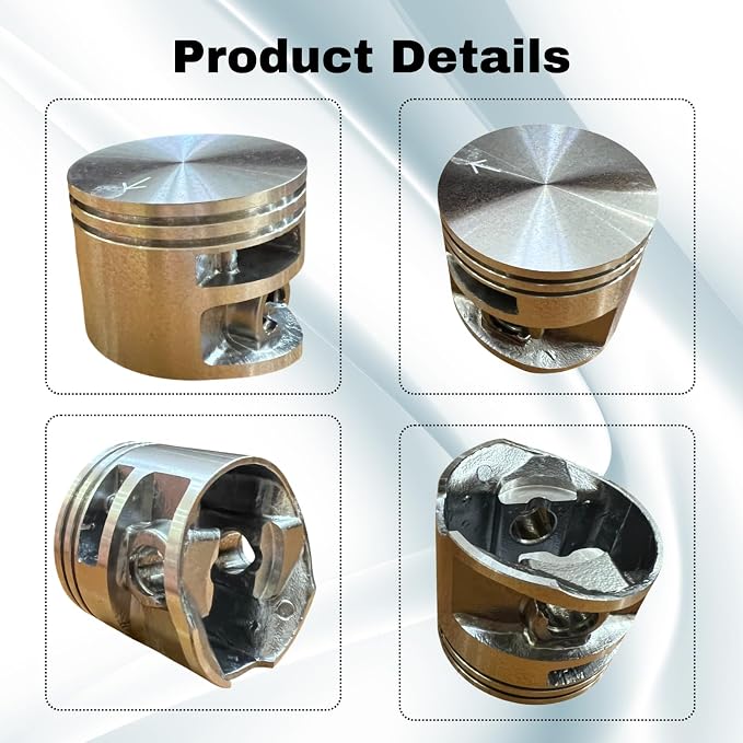 47MM MS291 Piston And Rings Assembly Kit Compatible With Stihl MS291 Chainsaw Part Replaces 1141 030 2011