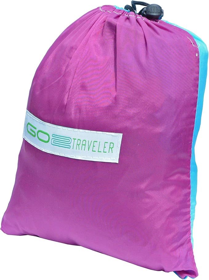 118" Purple and Blue Polyester Traveler Camping Hammock