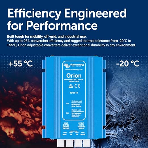 Victron Energy Orion DC-DC Converter 12/24-Volt 10 amp | Non-isolated, High power
