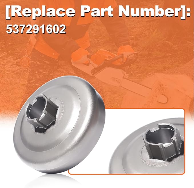 3/8 Clutch Drum Rim Sprocket Cover Bearing Kit for Husqvarna 455 460 Rancher 461 Chainsaw Replacement Parts 537291602