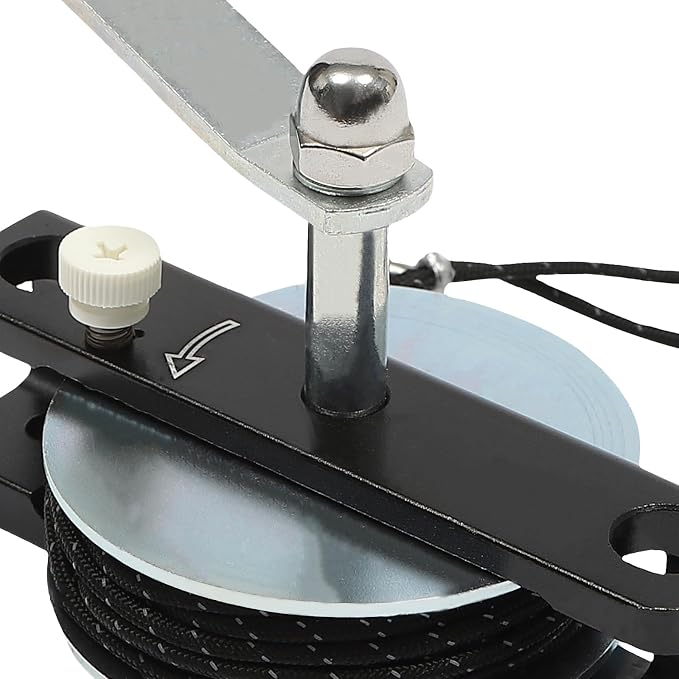 Chainsaw Mill Winch Kit - Portable Manual Sawmill with Adjustable Stabilizing Rod for Log Cutting & Chainsaw Milling - Heavy Duty Tool for Outdoor, Open Shelves