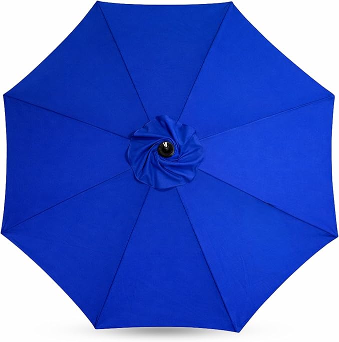 Sfmora OLEFIN 5-Year Non Fading 9ft 8Ribs Patio Umbrella Replacement Canopy, Outdoor Umbrella Canopy, Umbrella Top ONLY (Color)