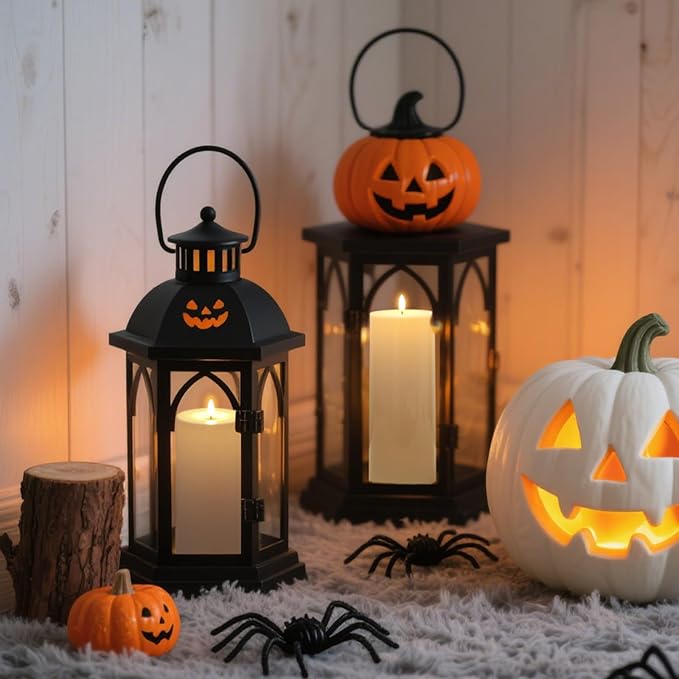 Raycare 2Pcs 4'' X 10'' Large Waterproof Outdoor Flameless Candle, Battery Operated LED Candles with Remote Control and Timer, Electric Fake Plastic Pillar Candles, Ivory