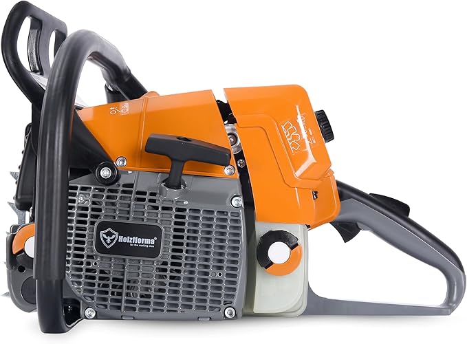 71cc Holzfforma G444 4.0KW Gasoline Chain Saw Power Head With Wrap Around Handle Bar are compatible with MS440 044 Chainsaw Orange Dark Grey
