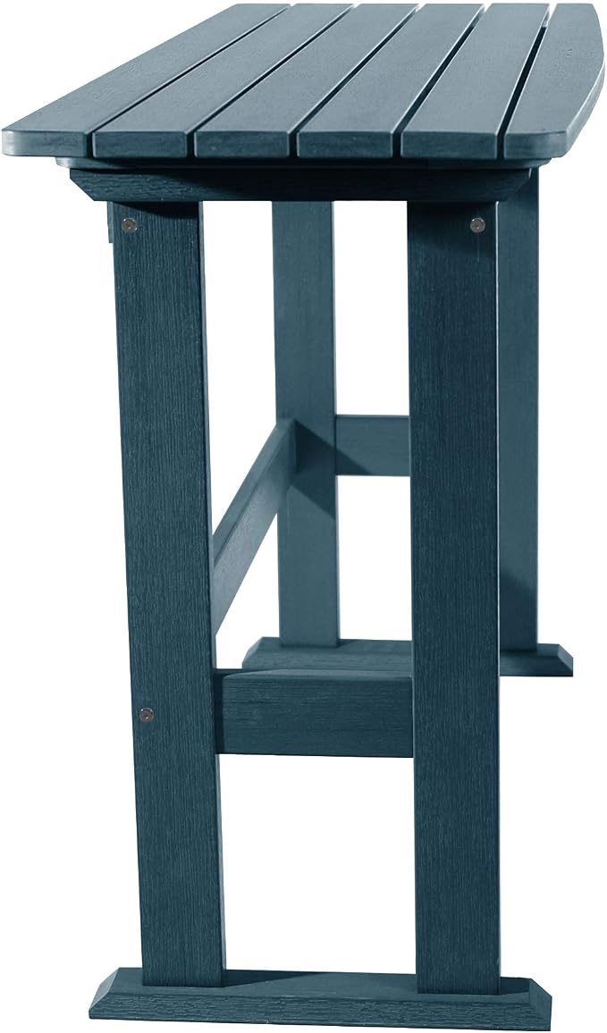 highwood Lehigh Counter Height Balcony Table, Nantucket Blue