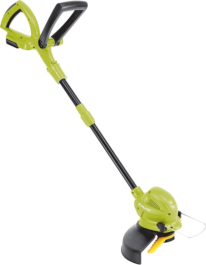 Sun Joe 24V-SB10-CT 24-Volt IONMAX Cordless SharperBlade Stringless Lawn Trimmer, 10-Inch, Tool Only
