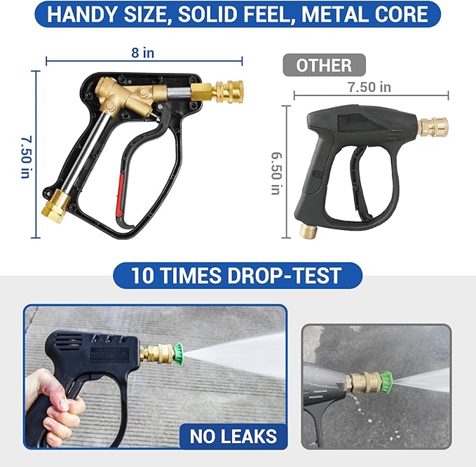 MEKOH 20'' Pressure Washer Surface Cleaner & Pressure Washer 4000 PSI, 10.5 GPM Spray Gun