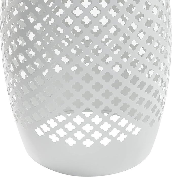 Outdoor 12" Iron Side Table, Outdoor Side Tables, Round Patio Side Table End Table