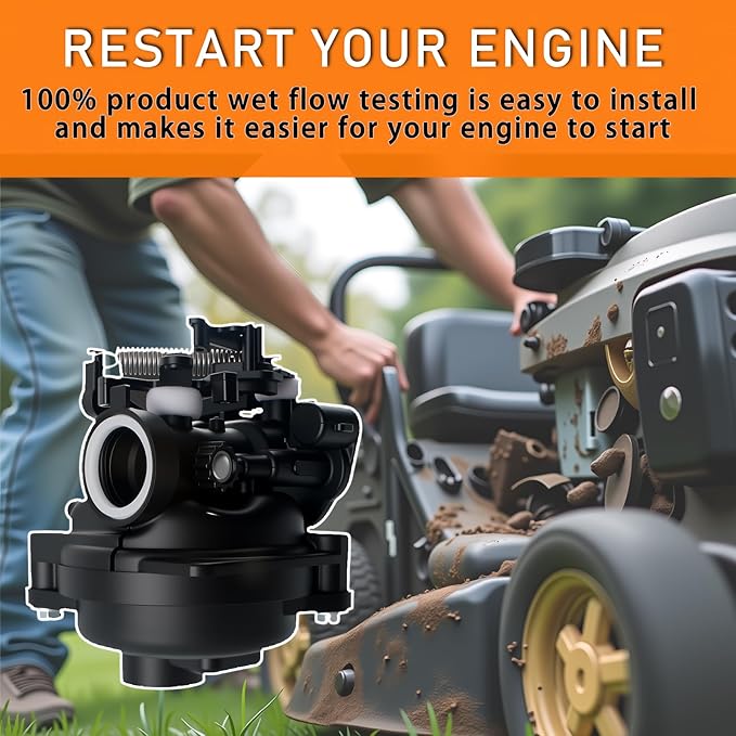 MS61048S Carburetor for Megashot MS61048(-S) MS61048 2800 PSI, 2.3 GPM compatible B&S 725EXI 163CC engine
