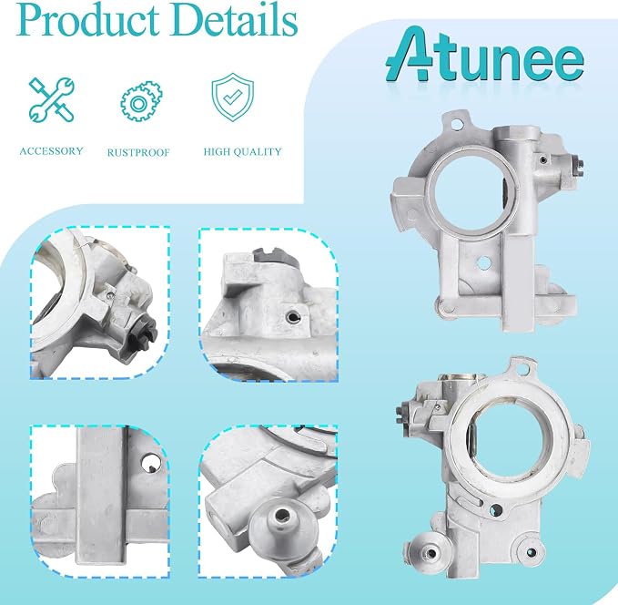 Oil Pump Worm Gear for Stihl MS651 MS661 MS661C Chainsaw Parts with Spark Plug Replace 1144 640 3200 1144 640 7101