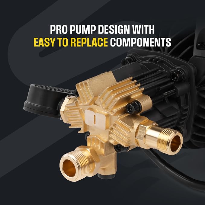 Active 2.3 Electric Pressure Washer –a 2.3 GPM high Pressure Washer for DIY at Home car wash and Professional Detailing and Other Cleaning transformations.