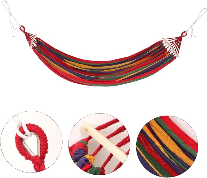 150kg Rollover Hammock Bug Net Camping Hiking Hammock for Outdoor Indoor Garden Beach
