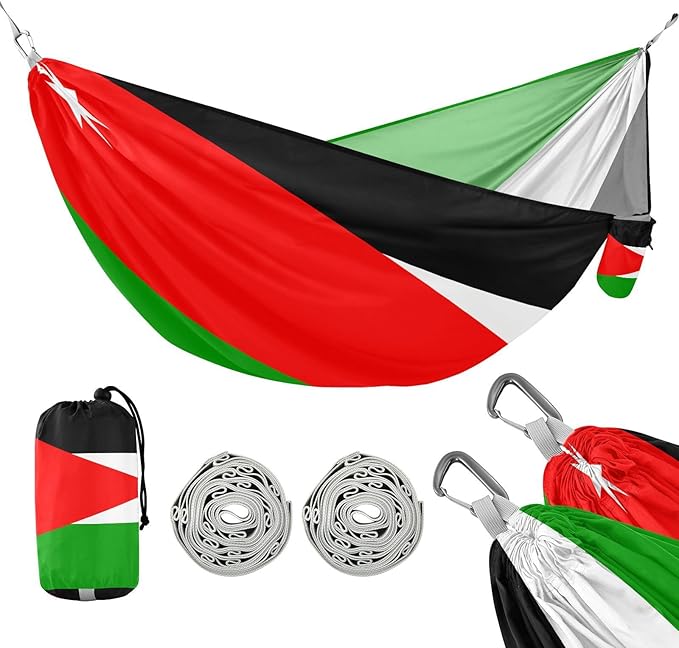 National Flag of Hammocks with Portabl Carry Bag Backyard Hammock for Indoor Outdoor Patio