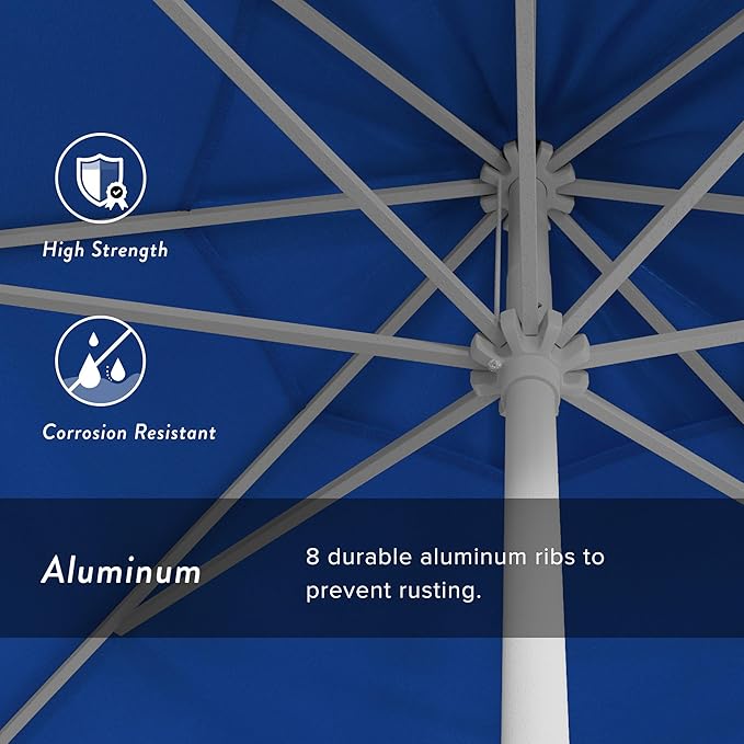California Umbrella 9' Rd Aluminum Patio Umbrella