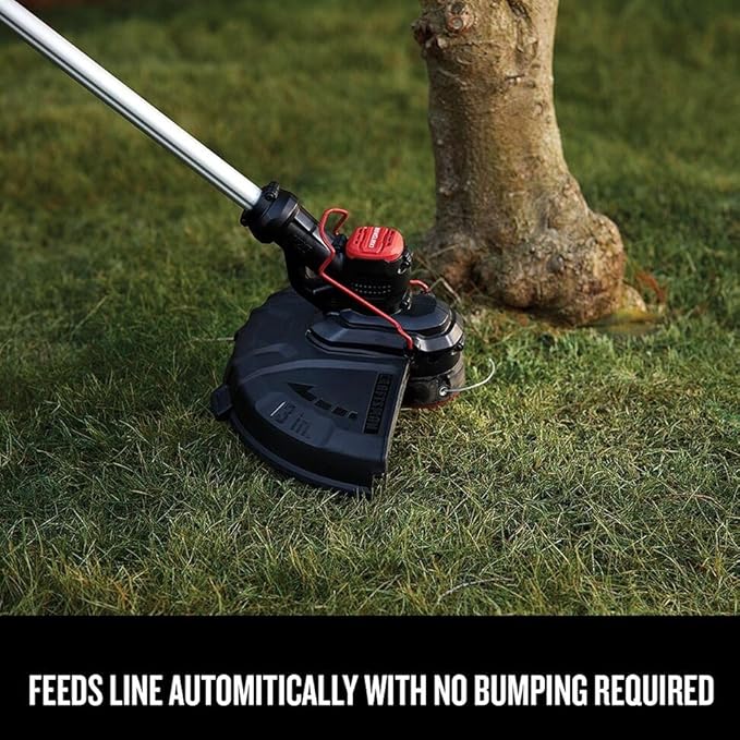 CRAFTSMAN V20 Weed Wacker Cordless String Trimmer and Edger, Weed Eater Includes 2.0 Ah Battery and Charger, Lightweight, Extended Runtime, 2 Speed (CMCST900D1)