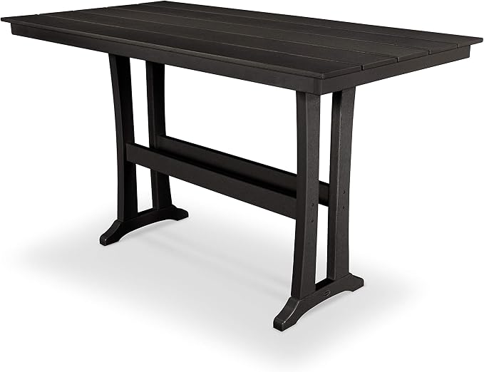 POLYWOOD® Bar Table, Black