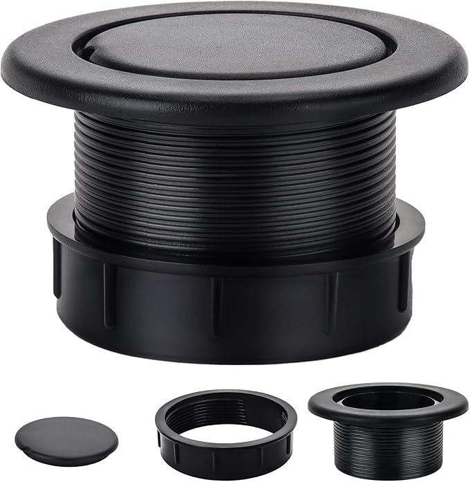 Patio Table Umbrella Hole Ring Plug Cap Set, Outdoor Parasol Table Hole Cover Insert Patio Table Hole Plug Ring for Cafes, Yard, Garden, Camping, Pool