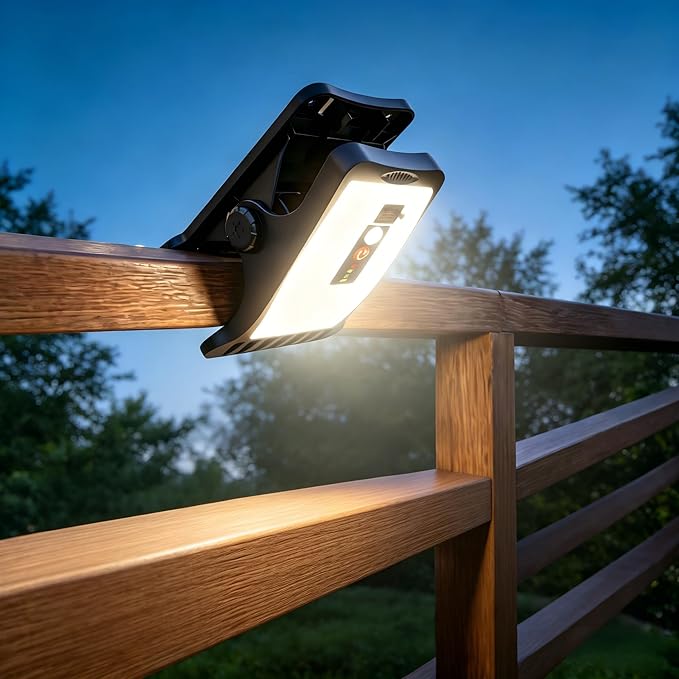 Clip On Solar Motion Lights Outdoor Waterproof, 800LM, 70 LED, 3 Color Temperature, USB & Remote Control, 4 Pack Portable Solar Powered Light for Gutters Fence Garage Camping (1, 70 LEDs)