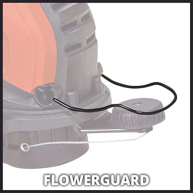 Einhell GC-ET 4530 Set Grass Trimmer with 30 cm Cutting Width and Spools, Red, Set of 3 Piece