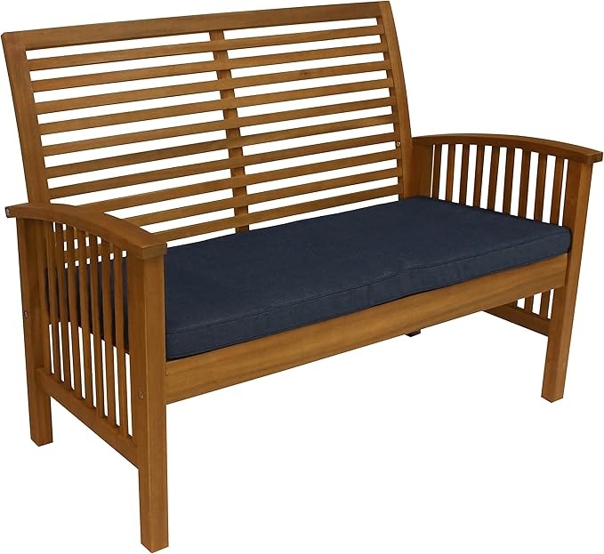 Leigh Country Sequoia 4-Piece Conversation Set, Wooden Outdoor Patio Furniture for Porch/Patio/Deck