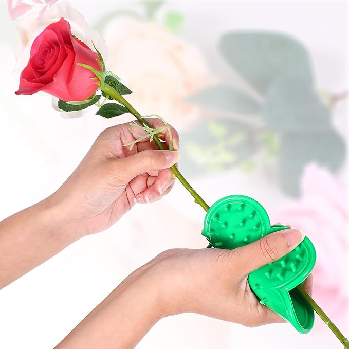 4 pcs Rose Thorn Stripper Tool, Flower Thorn and Leaf Stripping Tools, Professional Rose Stripper Thorn Remover Tool Kit for Garden Flower Floral Arrangements