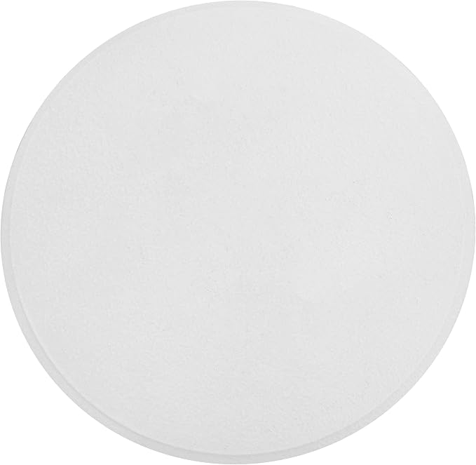JONATHAN Y Rashida 18" Modern Round Polyresin Indoor Outdoor Accent Coffee Table, Weather Resistant Low Table with Chunky Ribbed Stacked Ring Design and Tripod Pillar Base, White Frosted TBL1106C