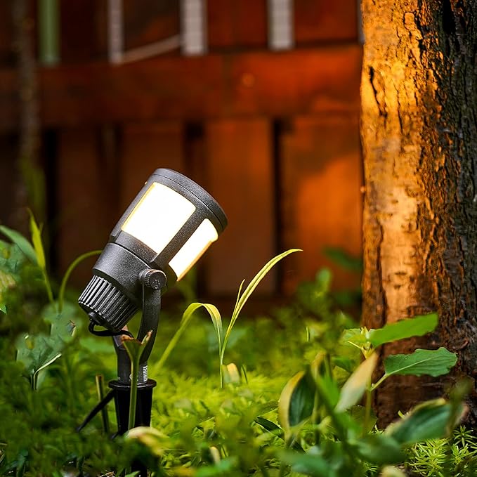 Malibu Prominence LED Floodlight LED Low Voltage Landscape Lighting Outdoor Spotlight Waterproof Lighting for Driveway, Yard, Lawn, Flood, Garden, Outdoor Lighting 8418-2606-01