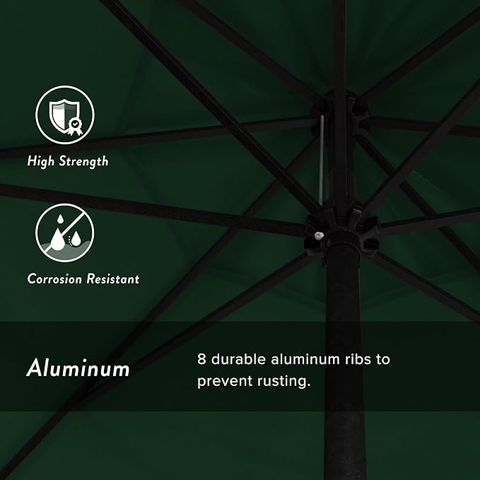 California Umbrella 9' Rd Aluminum Patio Umbrella