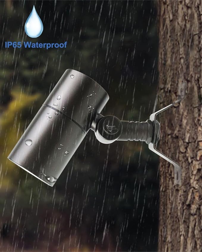 Cheopha 12V Outdoor Low Voltage Landscape Down Light, Replaceable 5W MR16 LED Bulb (2700K Warm White), IP65 Waterproof Aluminum Spotlight for Tree, Garden, Lawn and Yard Lights 1-Pack