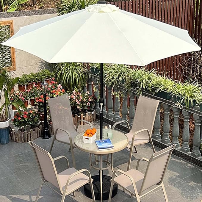 Replacement Umbrella Canopy For Market Table Beach Pool Umbrella Replacement Top Cover Patio Parasol Replacement Canopy Cover 6.5ft 7.5ft 9ft 10ft