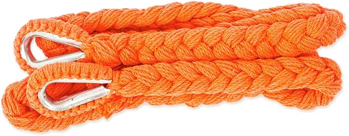 Novica Handmade Sea Breezes in Orange Cotton Hammock Swing
