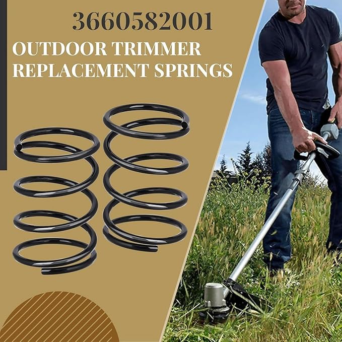 4Pcs Lawnmower Repairing Head Compression Spring for EGO ST1500, ST1500-S, ST1500F, ST1500SF, ST1500XY, ST1510S, ST1510T, ST1520 String Trimmers