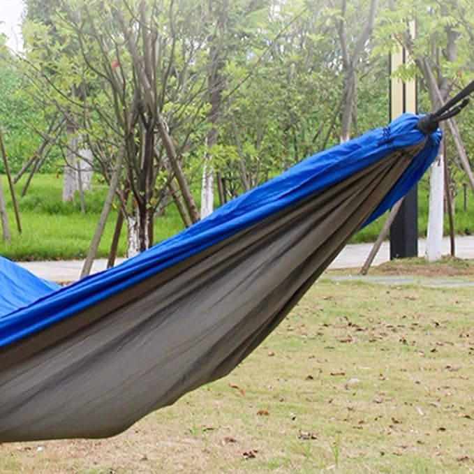 Portable Polyester Hammock Outdoor Camping Travel Multifunctional Strong Lightweight Portable Tree Hanging Hammock Comfortable