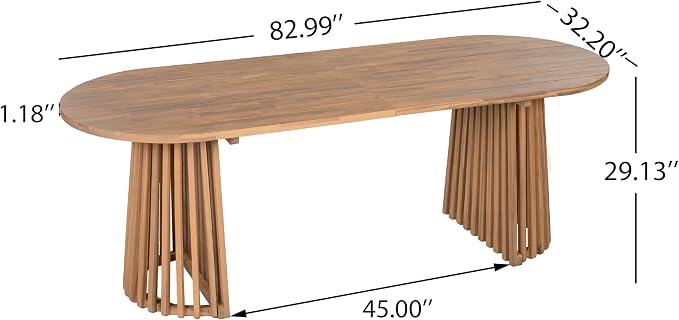 Christopher Knight Home Farley Acacia Wood Outdoor Dining Set for 4, 5 Piece Patio Dining Table and Chair Set, Faux Rattan Outdoor Dining Chair and Table Set, Brown
