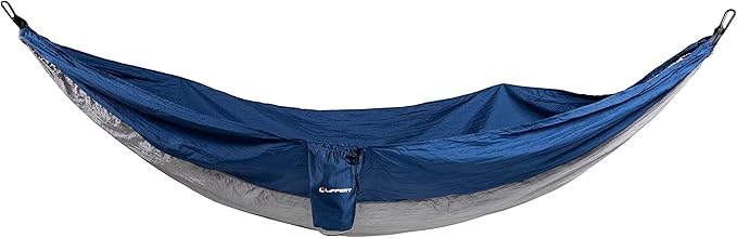 Lippert Portable Single Person Outdoor Camping Hammock Blue