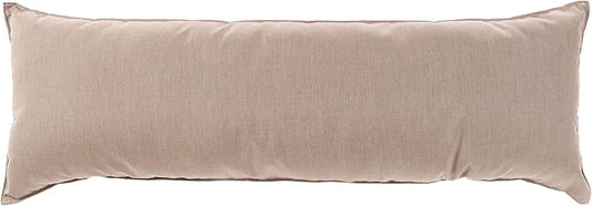 Hatteras Hammocks Cast Ash Long Hammock Pillow, Sunbrella Fabric, Hook & Loop Fasteners, Extra Wide Size, Handcrafted in The USA