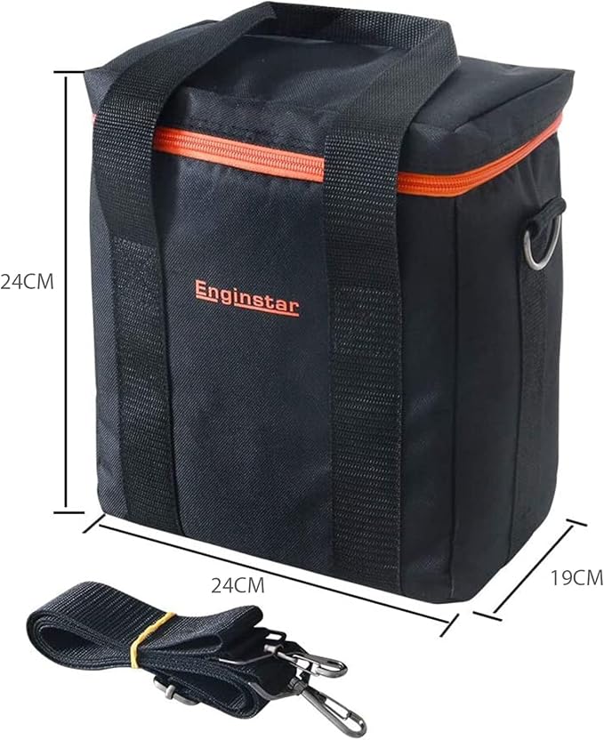 EnginStar Carrying Case Storage box 300W Power Station,Travel Business Lunch Bag, Shockproof Universal Compatible for Portable Power Station, Picnic Camping Wild Fishing Hunting