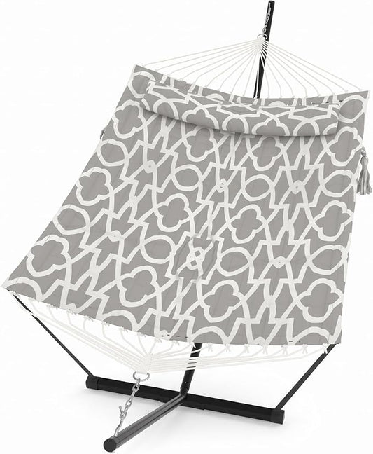 Takywep Takywep with Hammock - Durable Iron Construction, Compact T-Shaped Stand, Curved Iron Rod Design, Soft Cotton Padding, and Complete Combination Set.