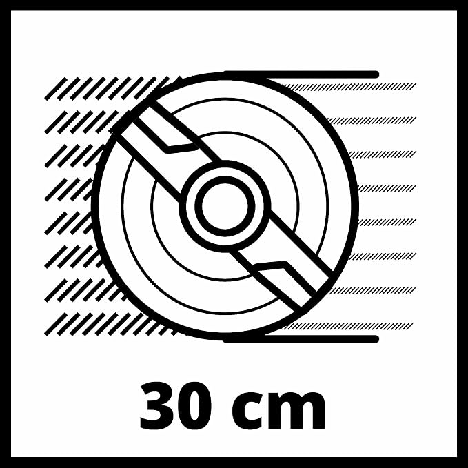 Einhell Cordless lawnmower GE-CM 18/30 Li Kit Power X-Change (18 V, 30 cm cutting width, up to 150 m², brushless, 25L collection bag, 30-70 mm cutting height, incl. 3.0 Ah battery and charger)