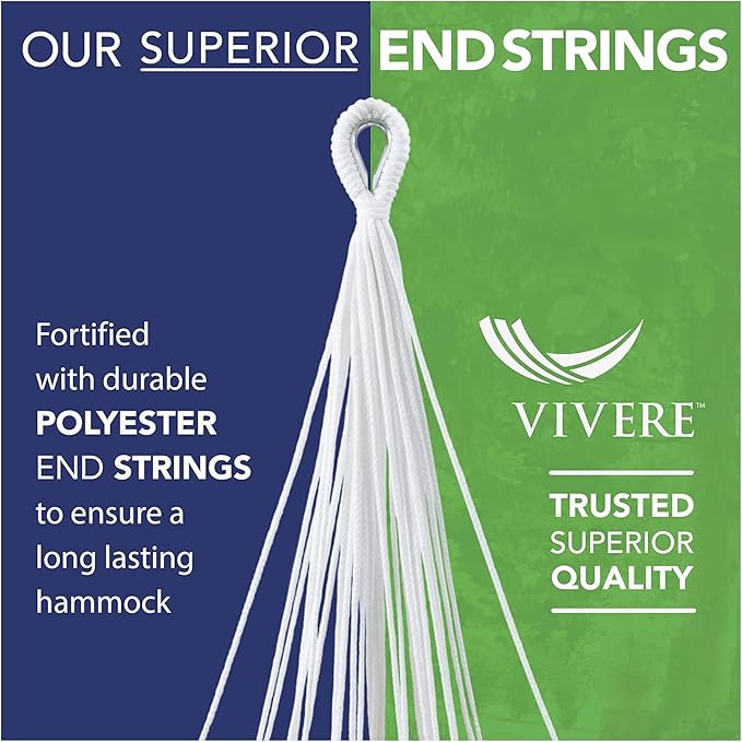 Vivere BRAZ234 Hammock, Blue Lagoon
