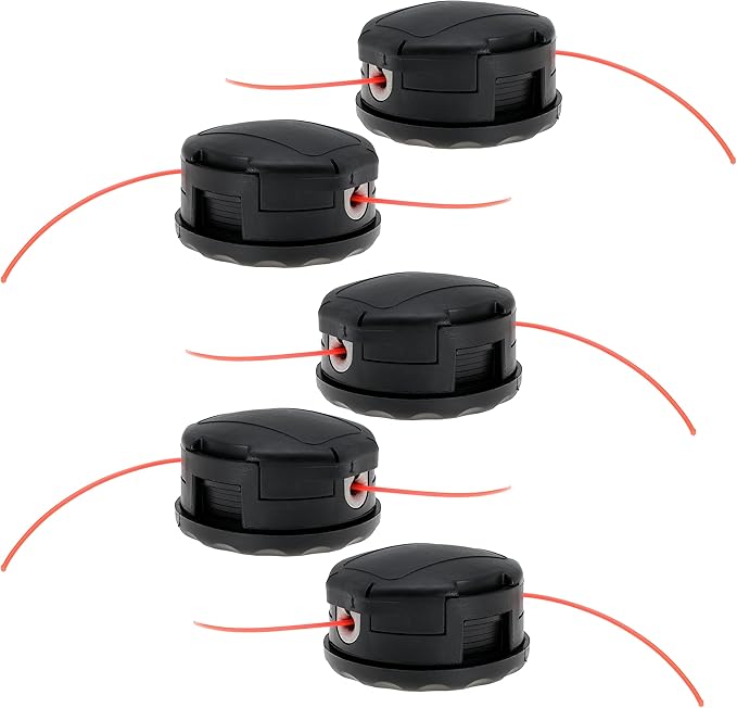 Trimmer Head for Echo Weed Eater PAS210 PAS211 PAS225 PAS230 for Echo Speed Feed 400 SRM210 SRM211 SRM225 SRM230 for SHINDAIWA C230 C242 C2510 5PCS