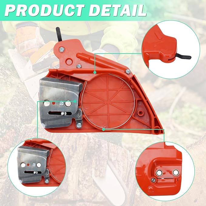 CS-370 Chainsaw Chain Brake & CS-400 Clutch Removal Tool for Echo CS-370 CS-400 CS-370ES CS-420 CS-420ES Chainsaw with CS-400 Clutch Assy Replace C032000281 C032000280 P021017220 89750516133