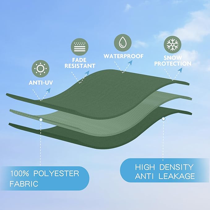 GREEN PARTY 15 ft Rectangular Patio Umbrella with Base Included, Large Double-Sided Outdoor Table Umbrella with Crank, 1.9" Pole UPF 50+ UV Resistant for Pool Deck Backyard Garden, Mint Green